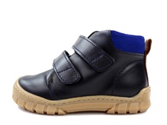 Angulus shoes navy/blue/cognac with velcro